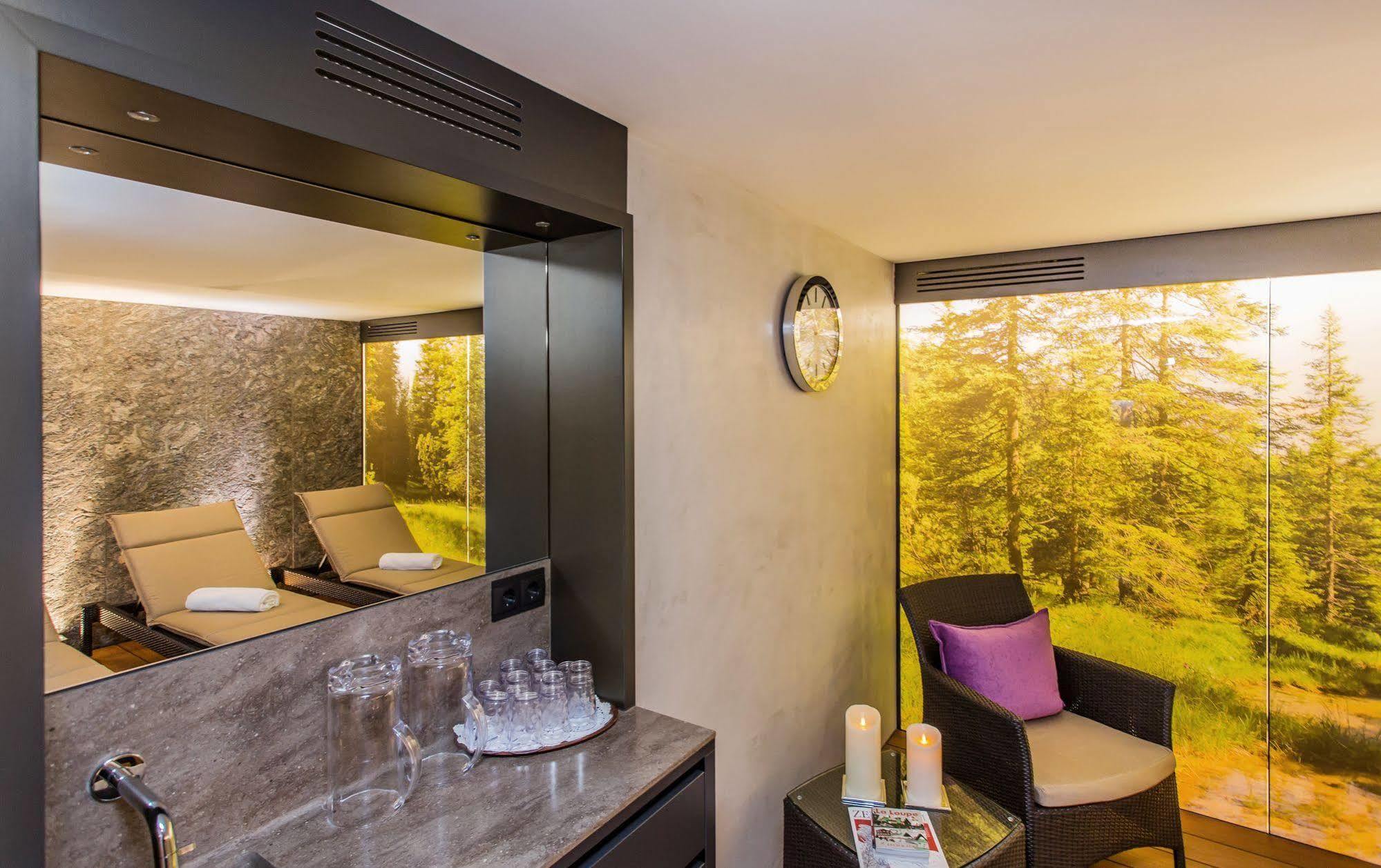 Hotel Garni Edelweiss 레흐암 아르베르크 외부 사진